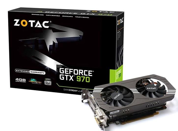 Zotac GTX 970 z 4 GB pamięci