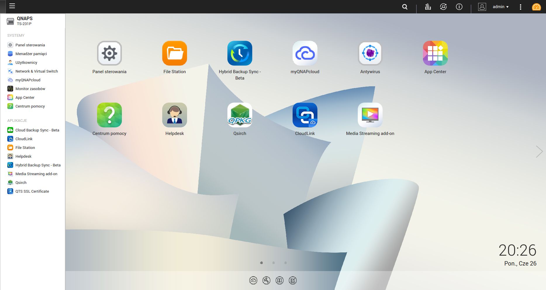 QNAP TS-231P – szybki i ładny NAS do domu, który zachwyca systemem QTS 8