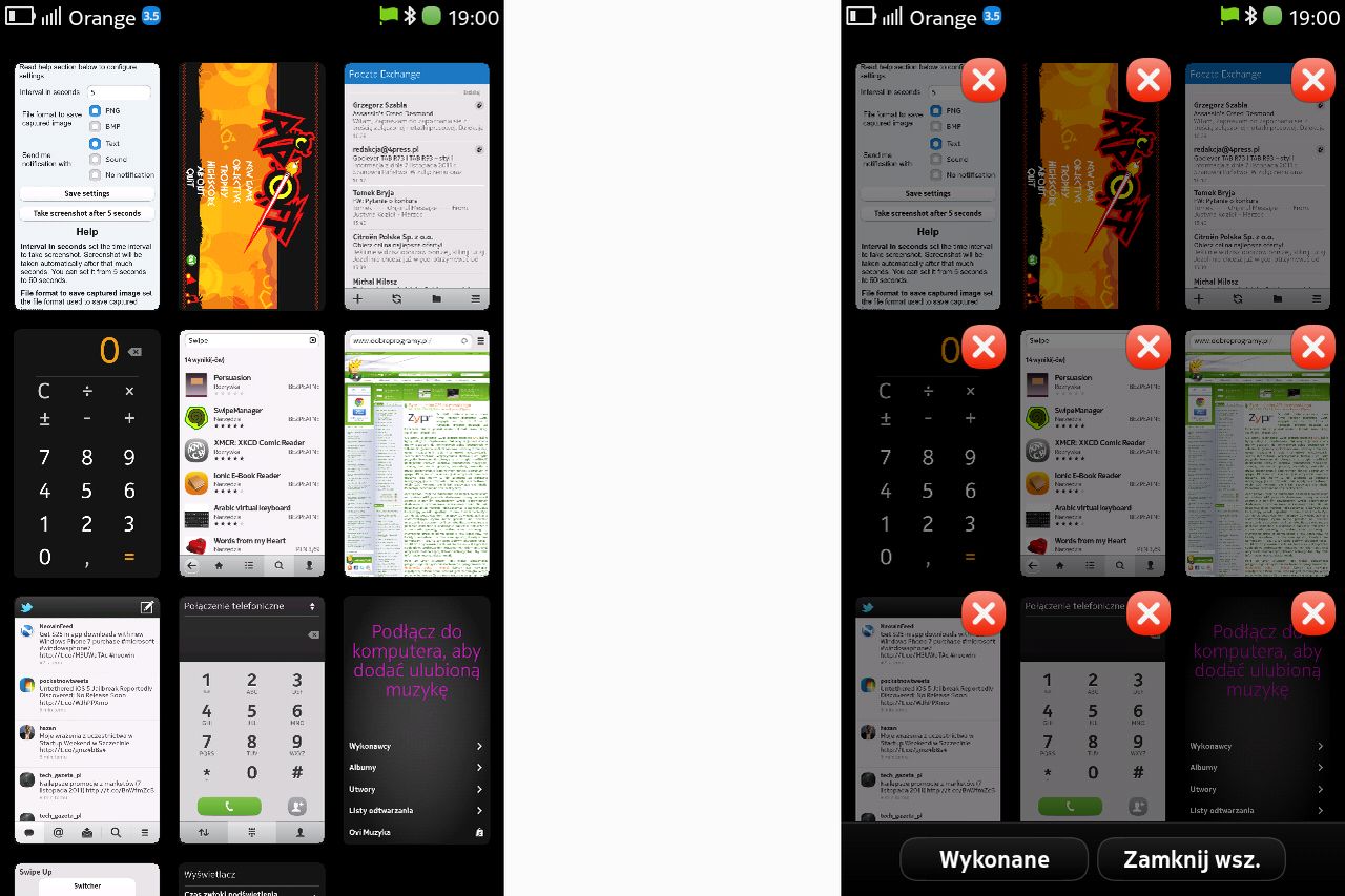 Nokia N9 tips & tricks cz. 6 — zamykanie aplikacji i Swipe Manager