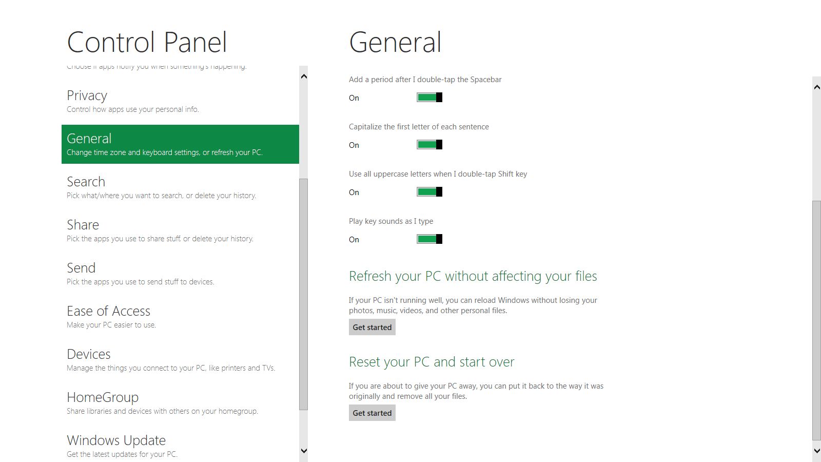 Opcje "odświeżenia" komputera, czyli łatwa reinstalacja