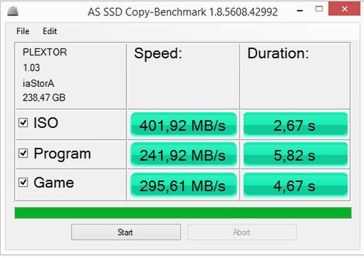 AS SSD Benchmark