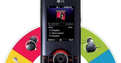 KM500 - muzyczny telefon LG