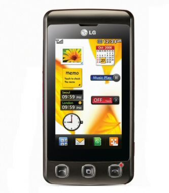 LG KP500 - tani telefon z dotykowym ekranem