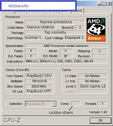 Reanimacja leciwej platformy - overclocking K8