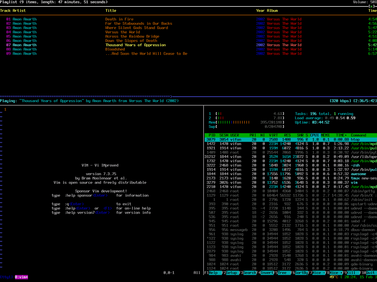 Yo dawg, I heard you like terminals...