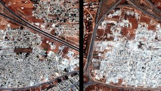 Jedna z dzielnic Hamy; fotografie wykonano we wrześniu i w październiku 2012 r.