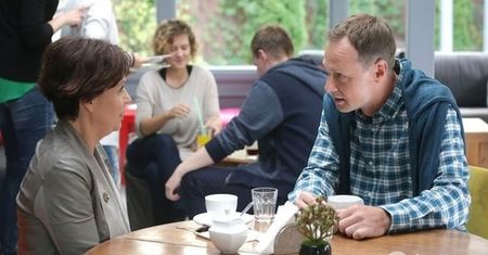 M jak miłość, odc. 1190: Maria Rogowska na spotkaniu z wydawcą