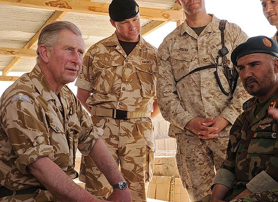 Niespodziewana wizyta księcia Karola w Afganistanie