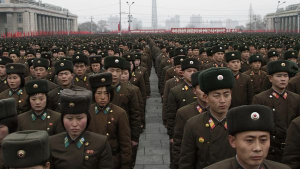 Północnokoreańscy żołnierze