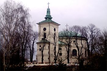 Kościół Św. Jakuba w Skierniewicach współcześnie 