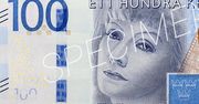 Nowe korony szwedzkie. Greta Garbo na banknocie