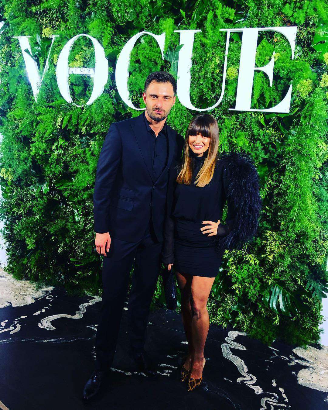 Anna Lewandowska - 1.urodziny Vogue kreacja