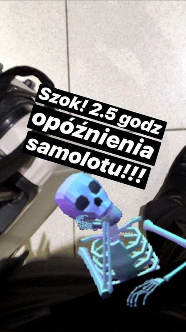 Mateusz Maga nie zdążył na samolot