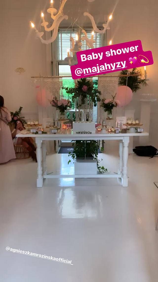 Maja Hyży - baby shower