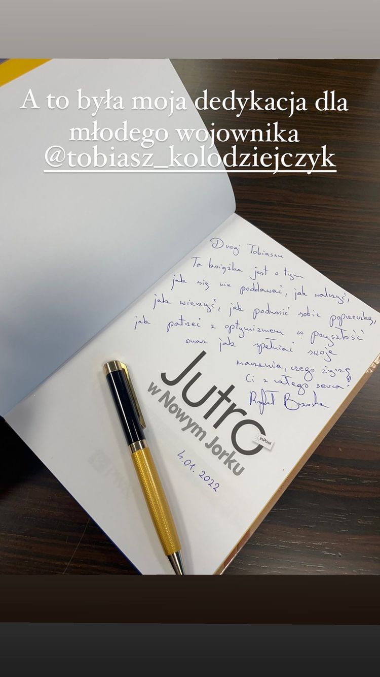 Rafał Brzoska spełnił marzenie Tobiasza