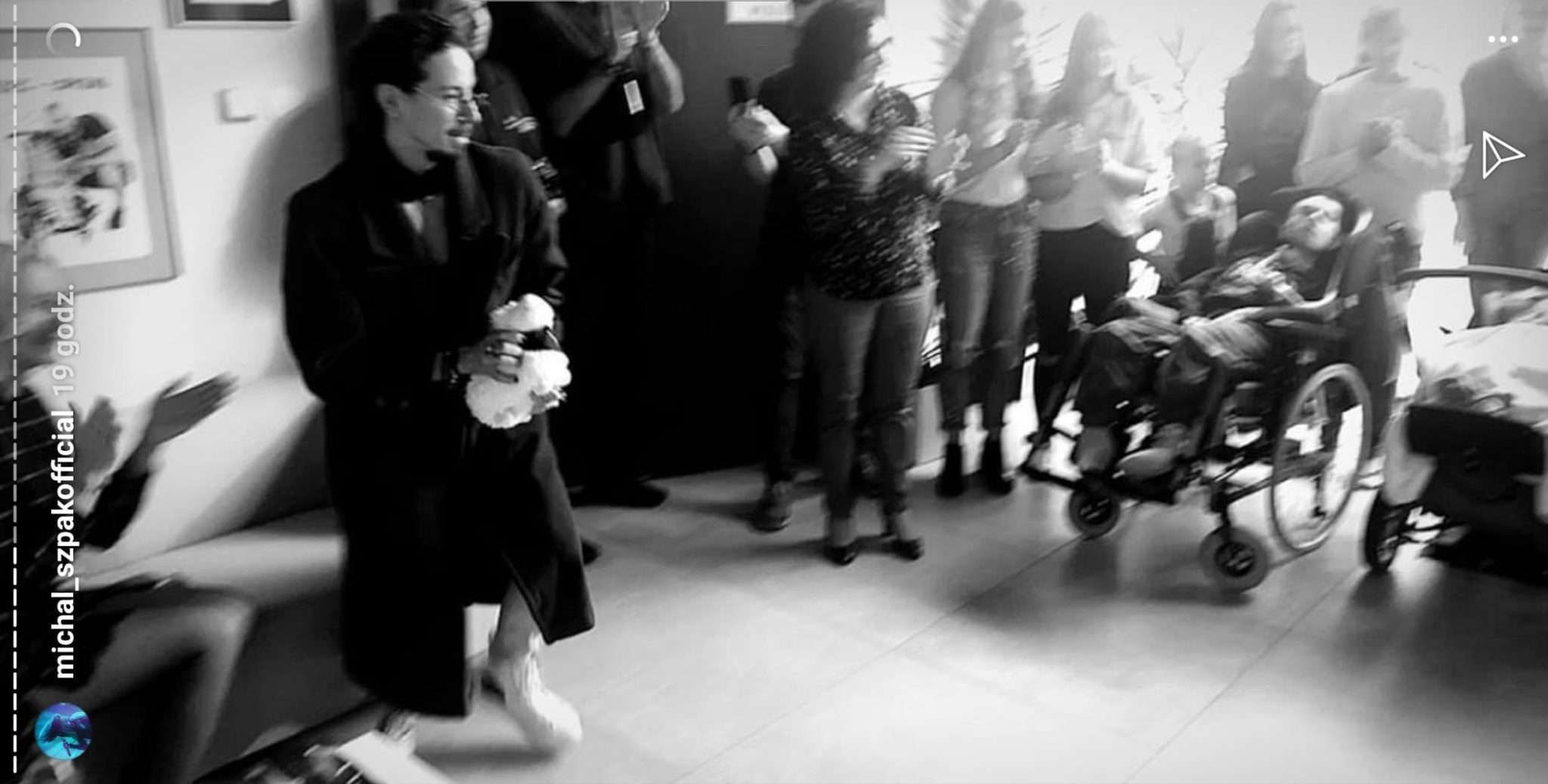 Michał Szpak odwiedza Łódzkie Hospicjum dla Dzieci Łupkowa