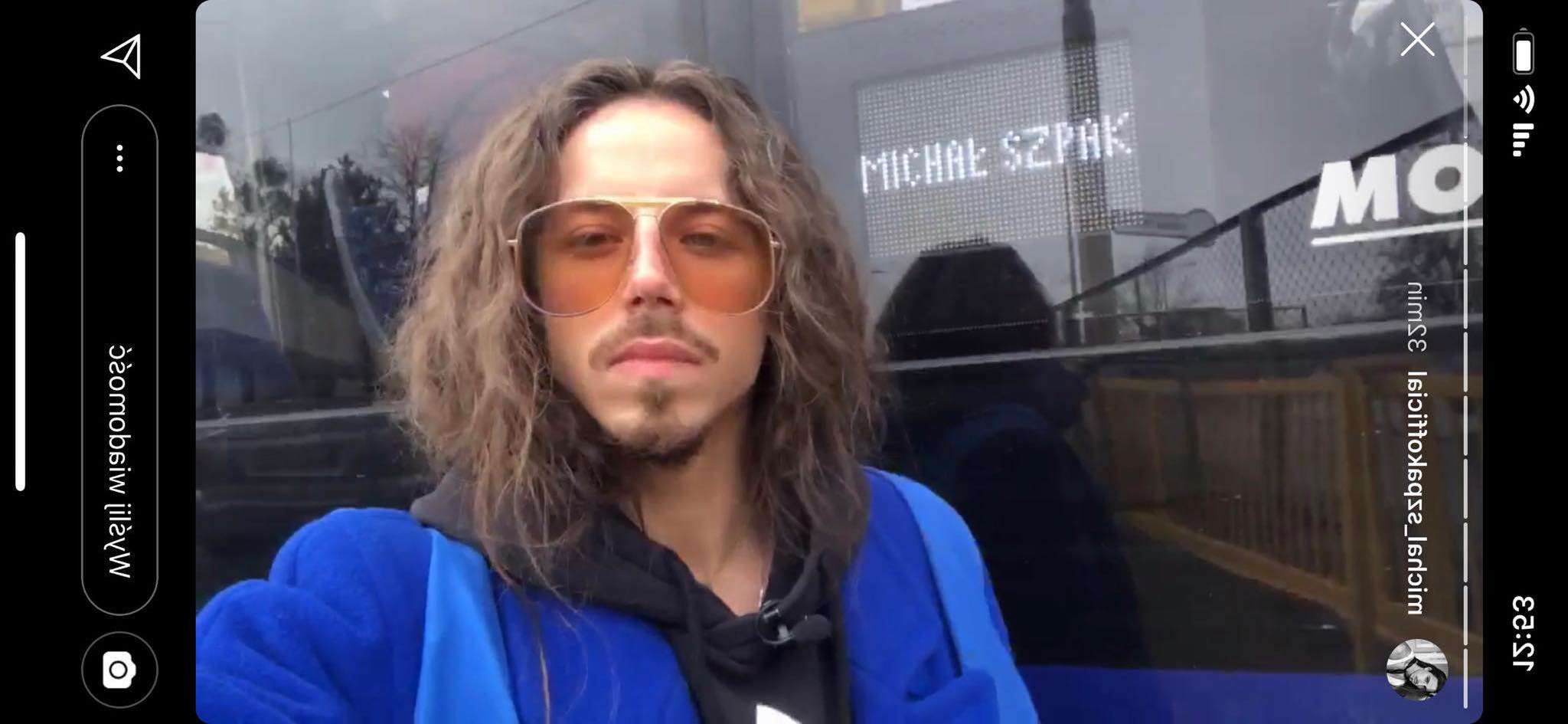 Michał Szpak ma swój tramwaj
