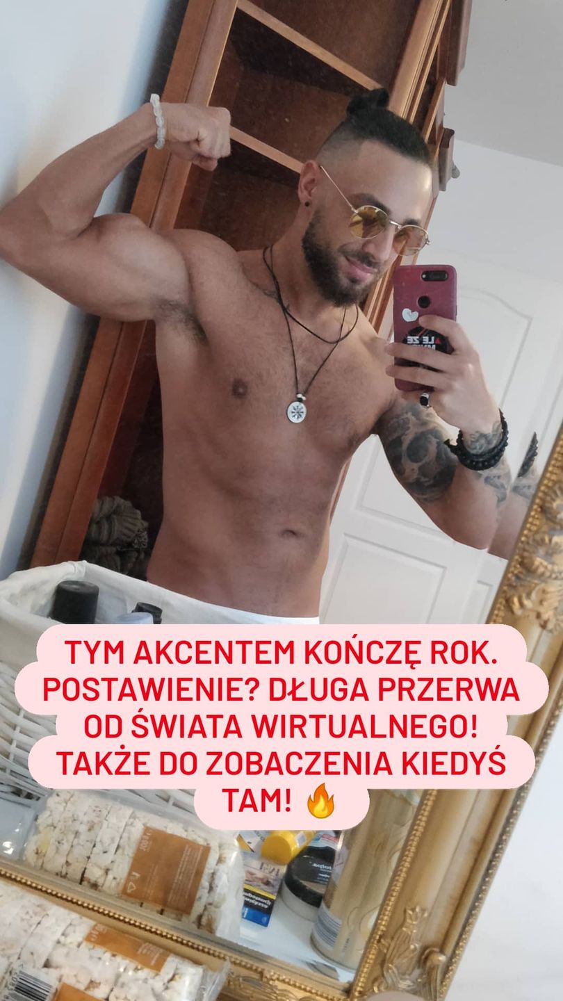 Jak w przeszłości wyglądał Krystian Ferretti?