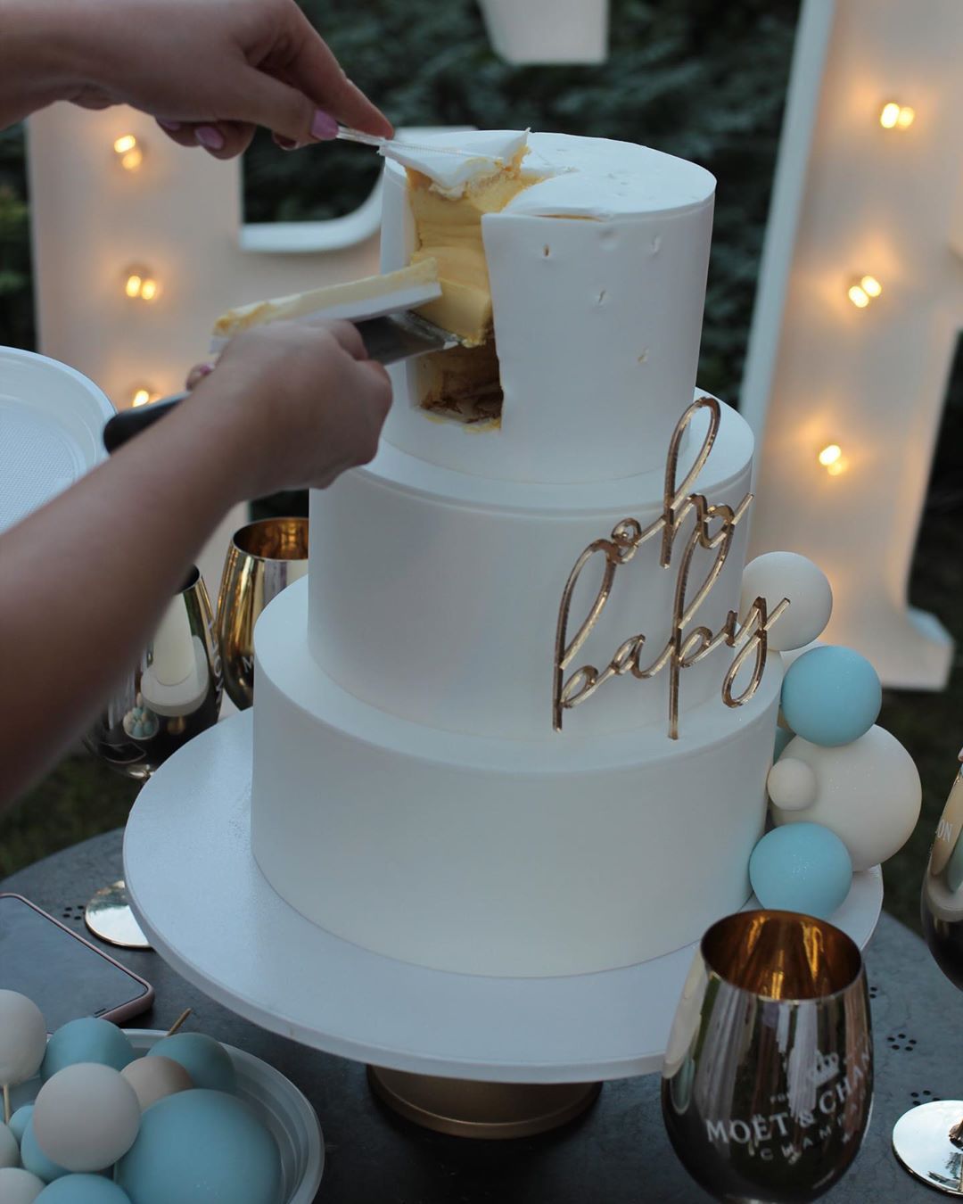 Maffashion pokazała zdjęcia z baby shower