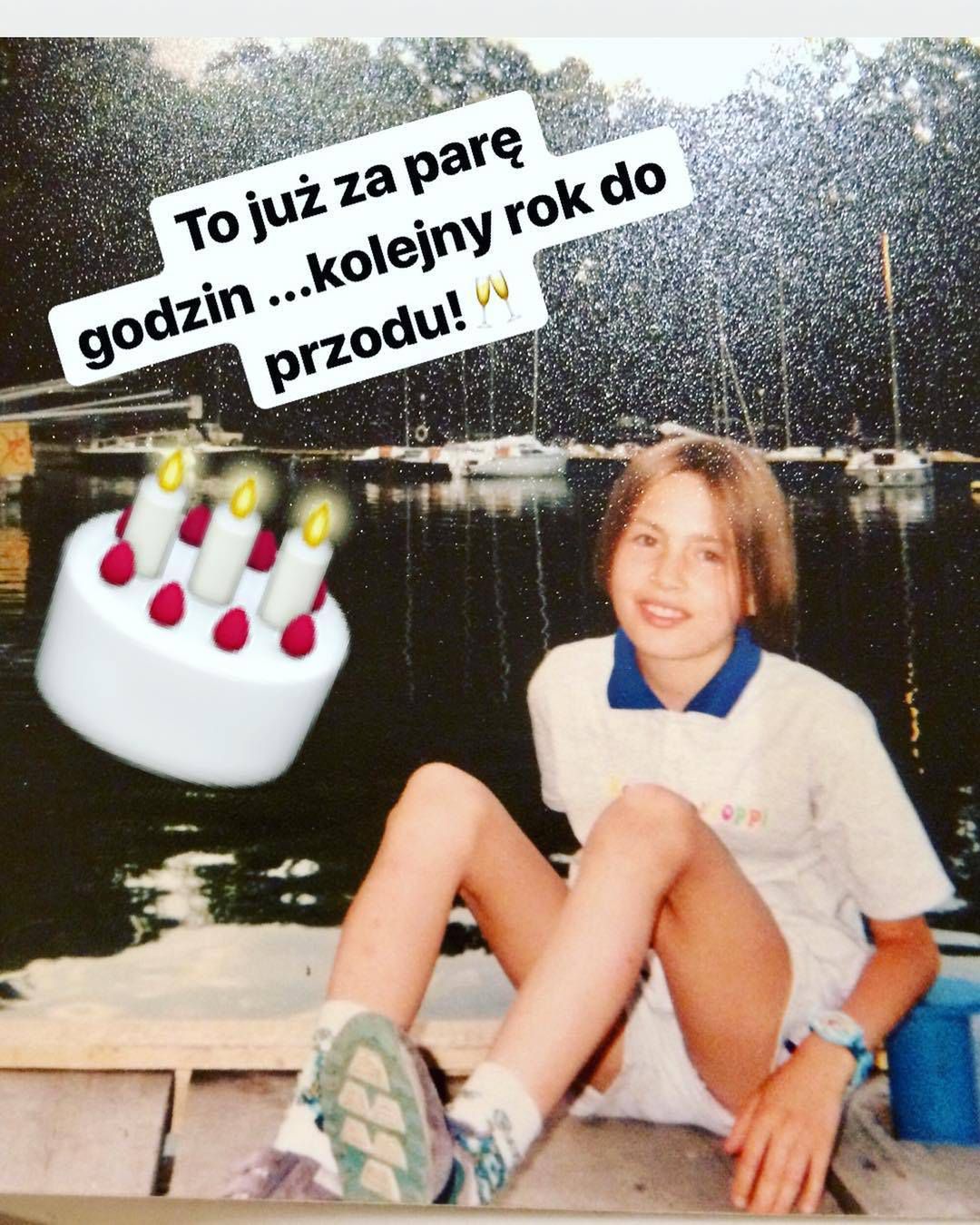 Agnieszka Hyży pokazała zdjęcie z dzieciństwa