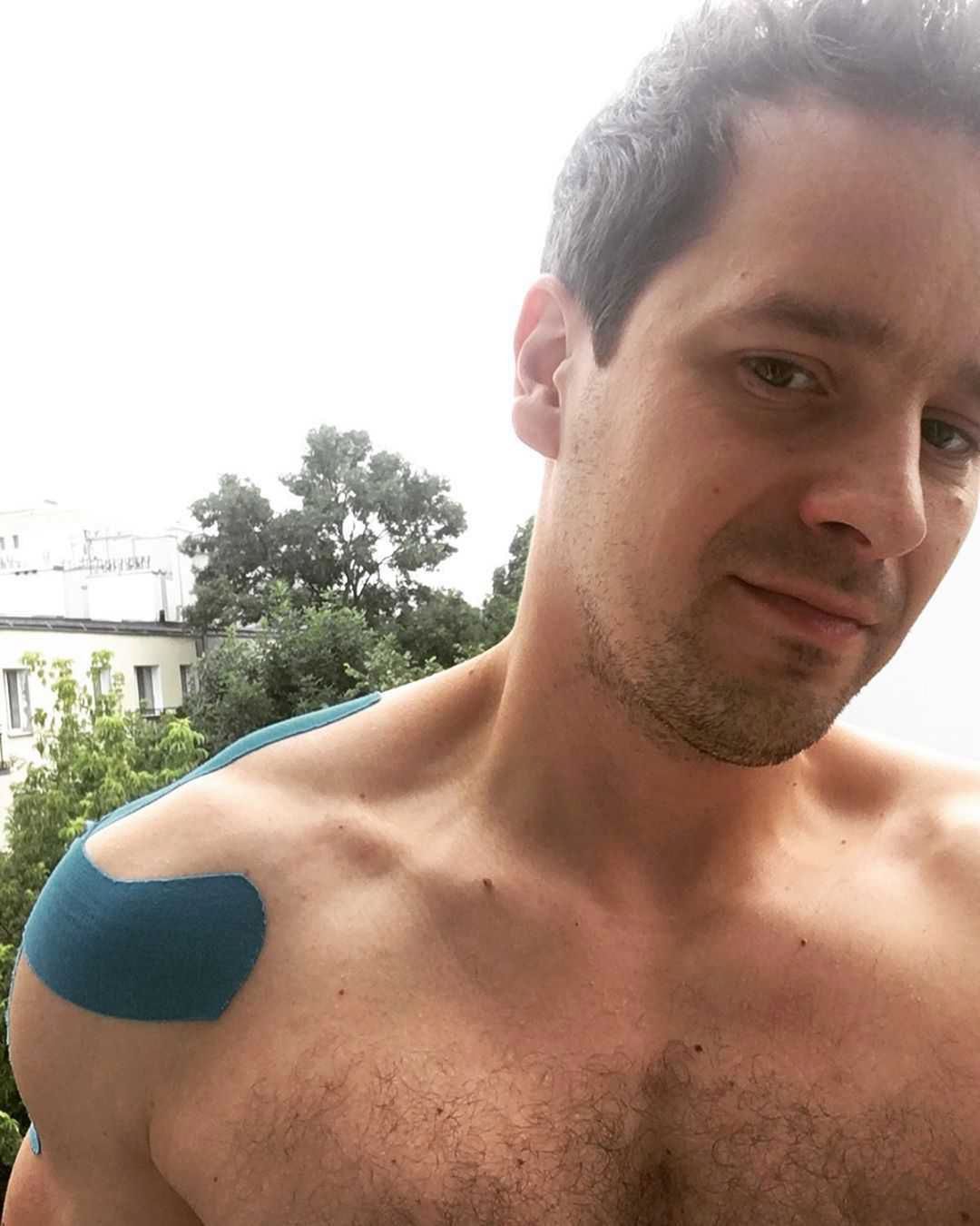 Krzysztof Zalewski doznał kontuzji barku- Instagram