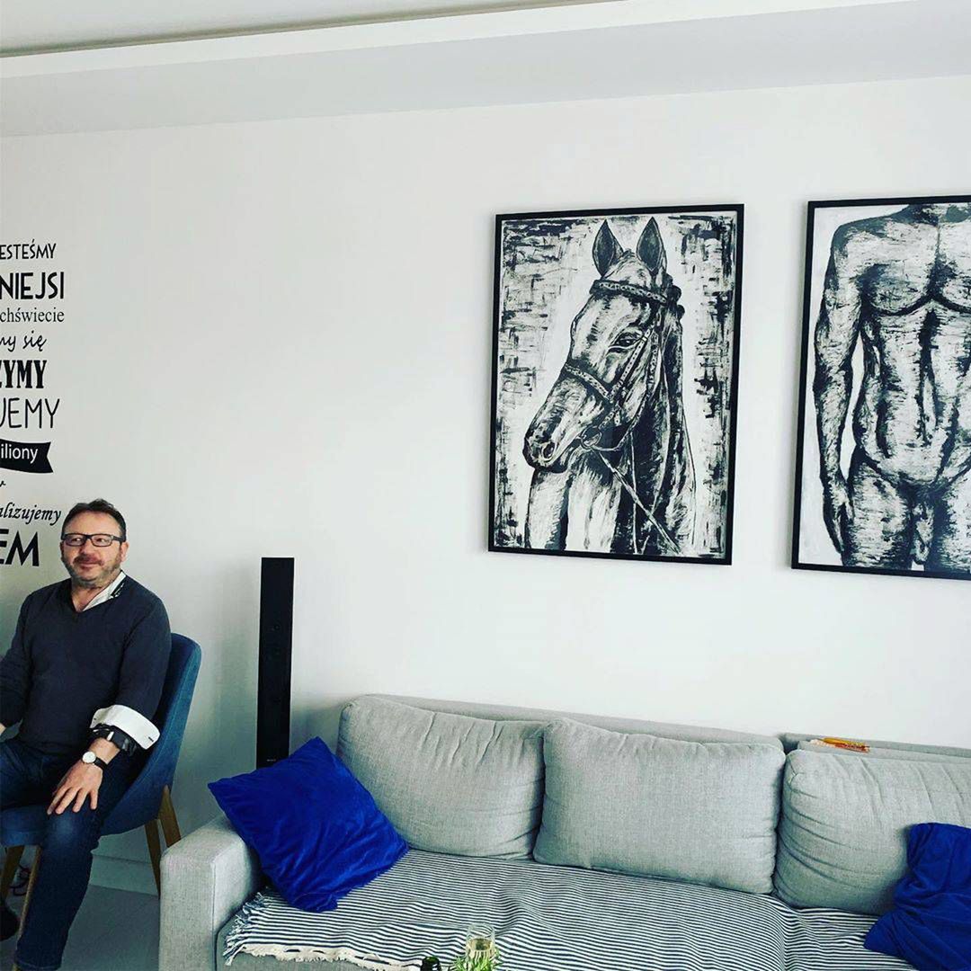 Zbigniew Zamachowski na ślubie przyjaciół