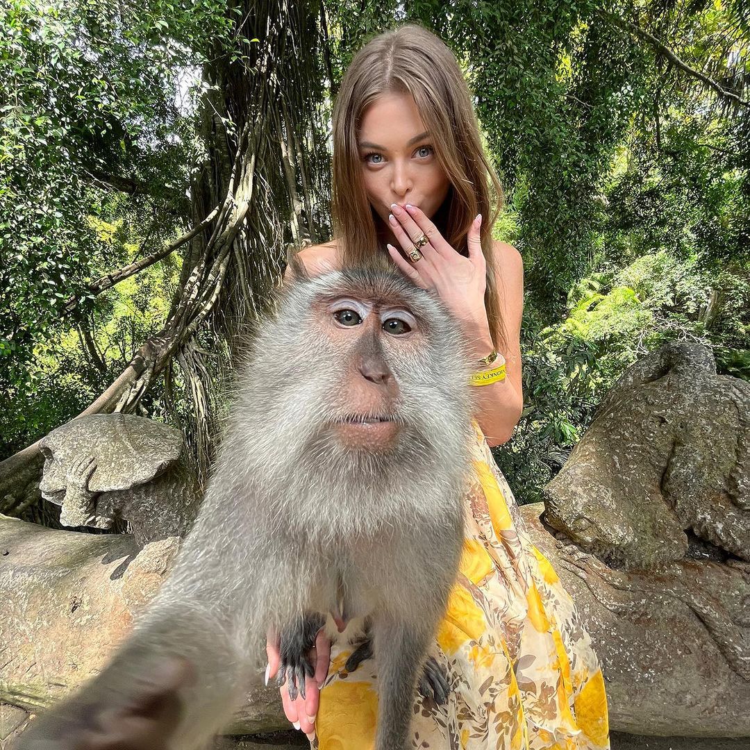 Joanna Opozda na Bali