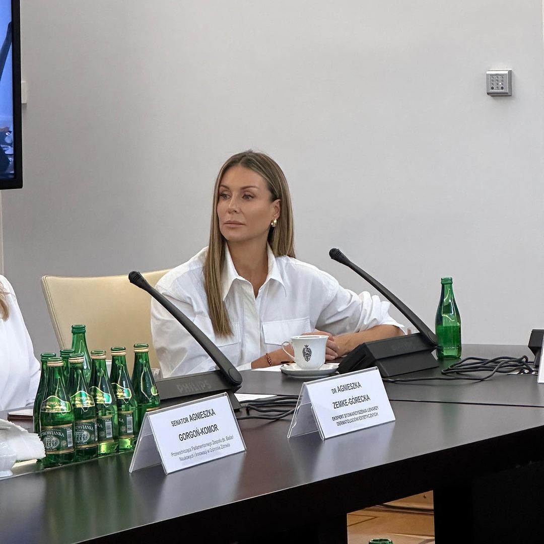 Małgorzata Rozenek pojawiła się w Senacie