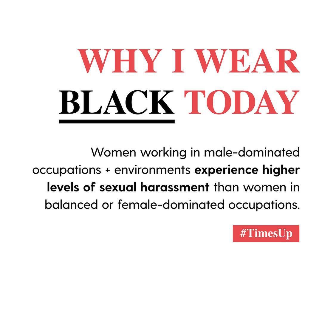 Złote Globy 2018: #TimesUp #OnSundayWeWearBlack
