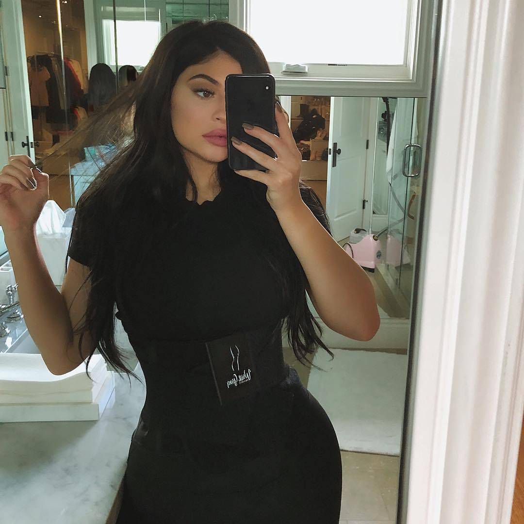 Kylie Jenner w gorsecie