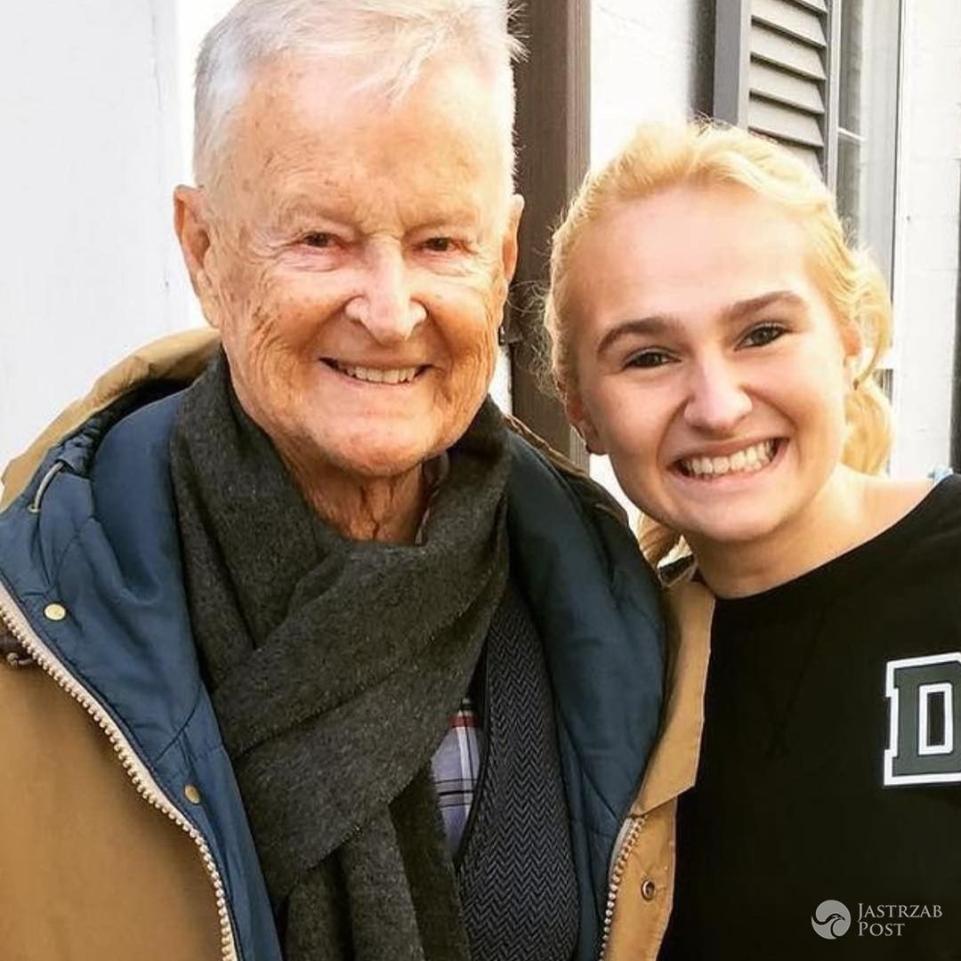 Mika Brzezińska i Zbigniew Brzeziński