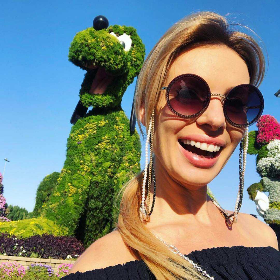 Izabela Janachowska wypoczywa Dubaju
