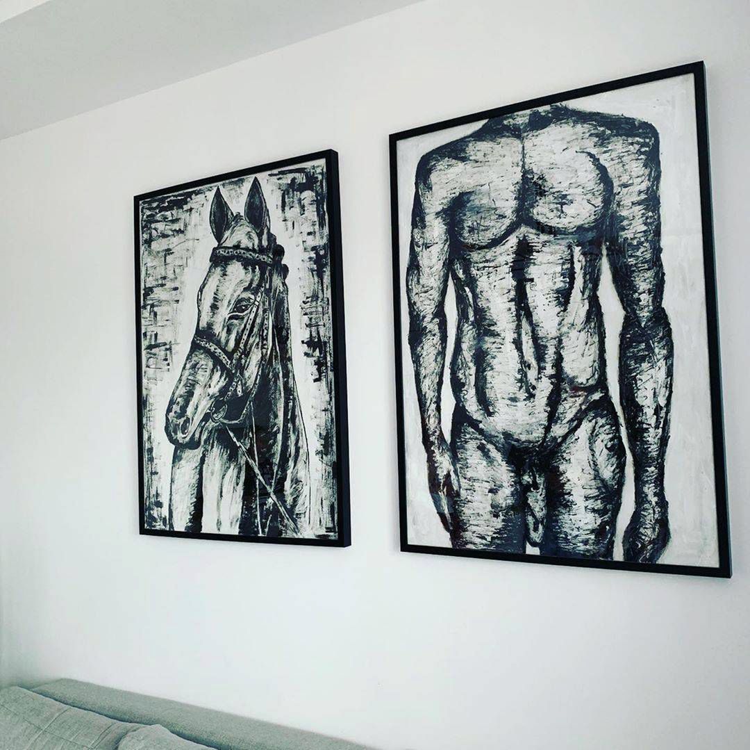 Monika Zamachowska - mieszkanie krakowskich przyjaciół