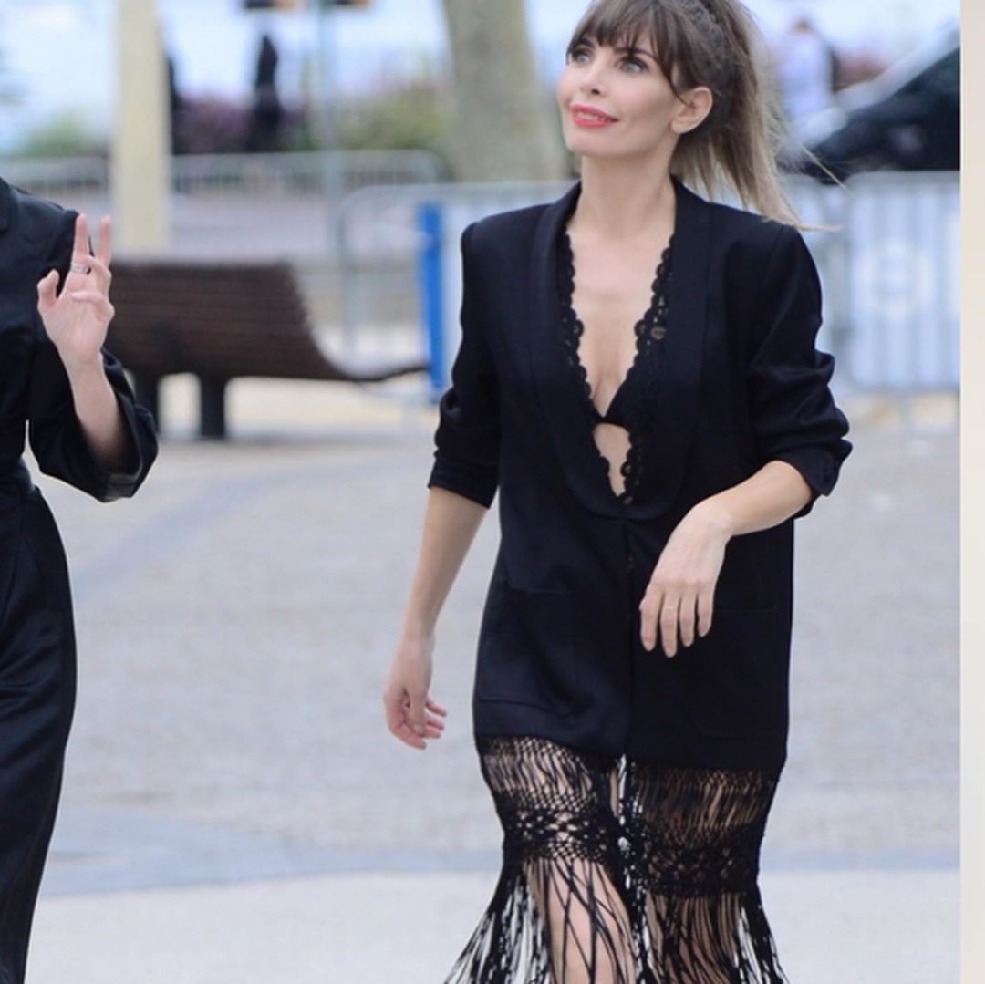 Agnieszka Dygant pokazała sukienkę z Cannes