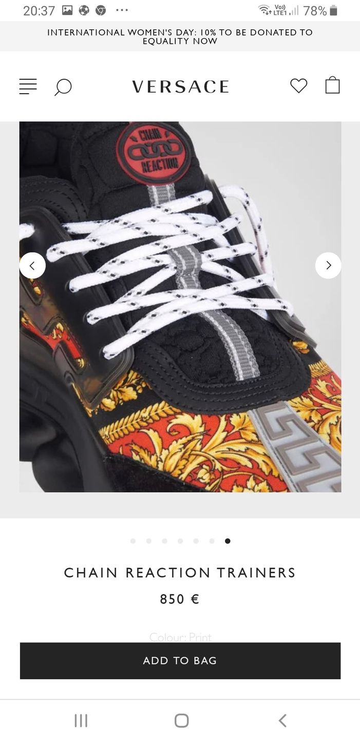 Buty Versace - model jaki nosi Robert Lewandowski