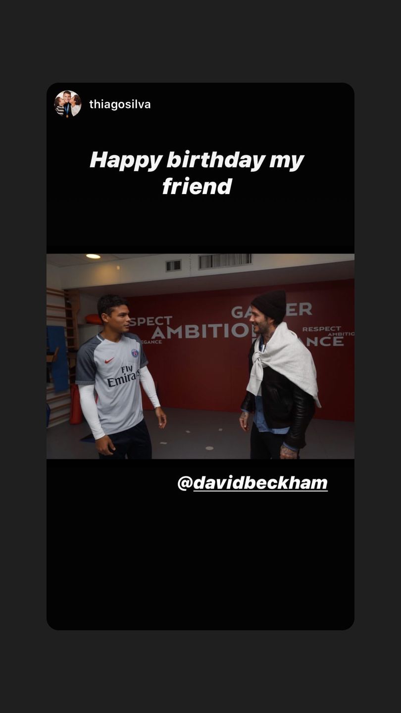 David Beckham - życzenia urodzinowe