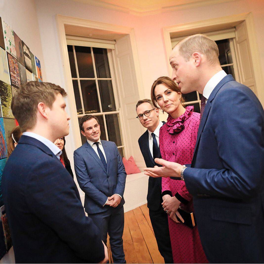 Kate Middleton i William w Dublinie