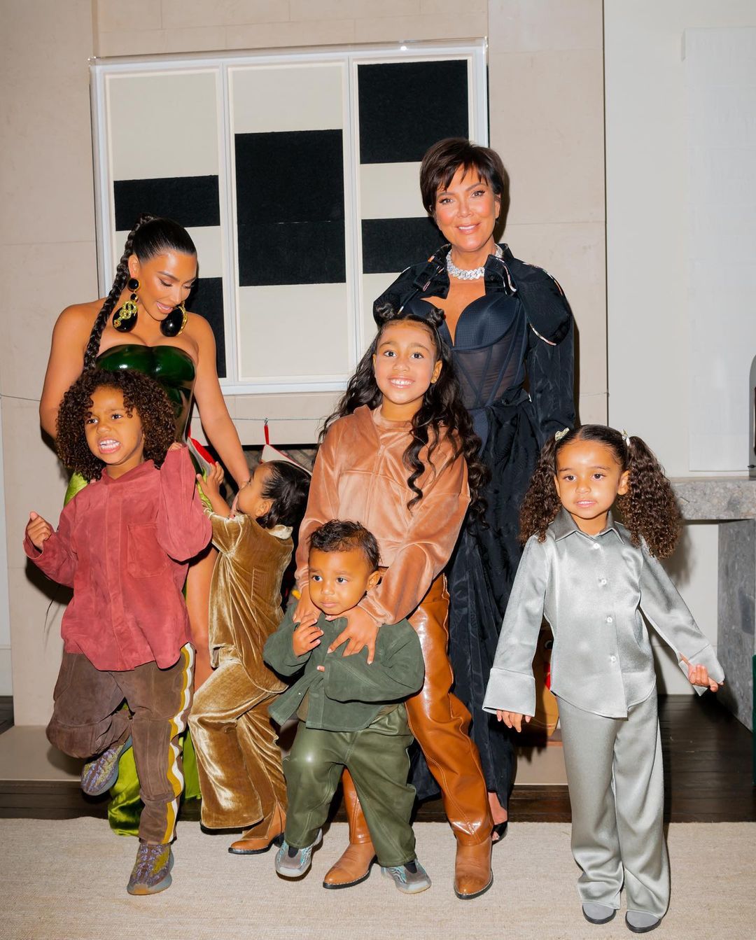 Kim Kardashian z rodziną - Boże Narodzenie 2020