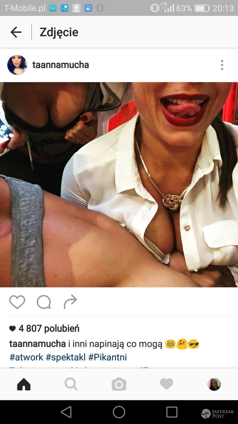 Anna Mucha chwali się dekoltem