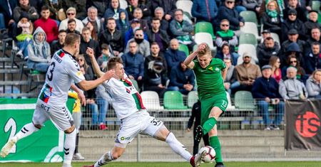 Warta Poznań zgubiła cenne punkty w ostatnich minutach