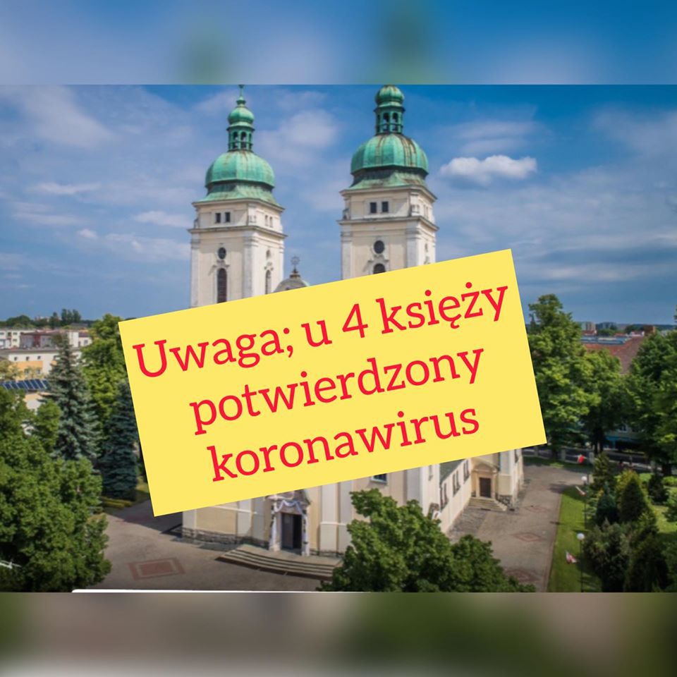 4 księży zarażonych Covid-19. Sanepid wzywa wiernych- AKTUALIZACJA