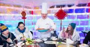 Chińska restauracja oczarowuje klientów codziennym pokazem śniegu