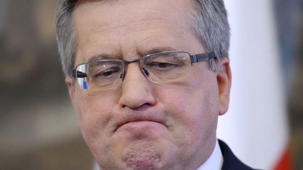 Prezydent Bronisław Komorowski