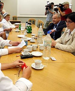 Trzeci dzień protestu pielęgniarek w Warszawie