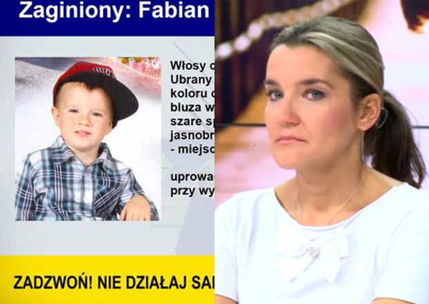 Matka o porywaczu 3-letniego Fabiana: "WYRWAŁ MI DZIECKO Z RĄK!"