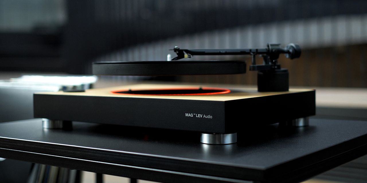 MAG-LEV Audio: niezwykły gramofon odtwarzający lewitujące płyty winylowe