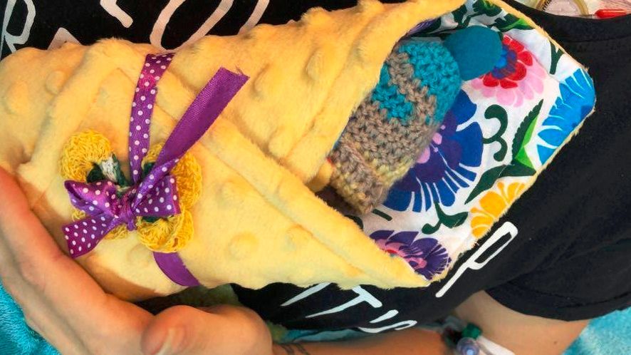 Pani Ola z dzieckiem