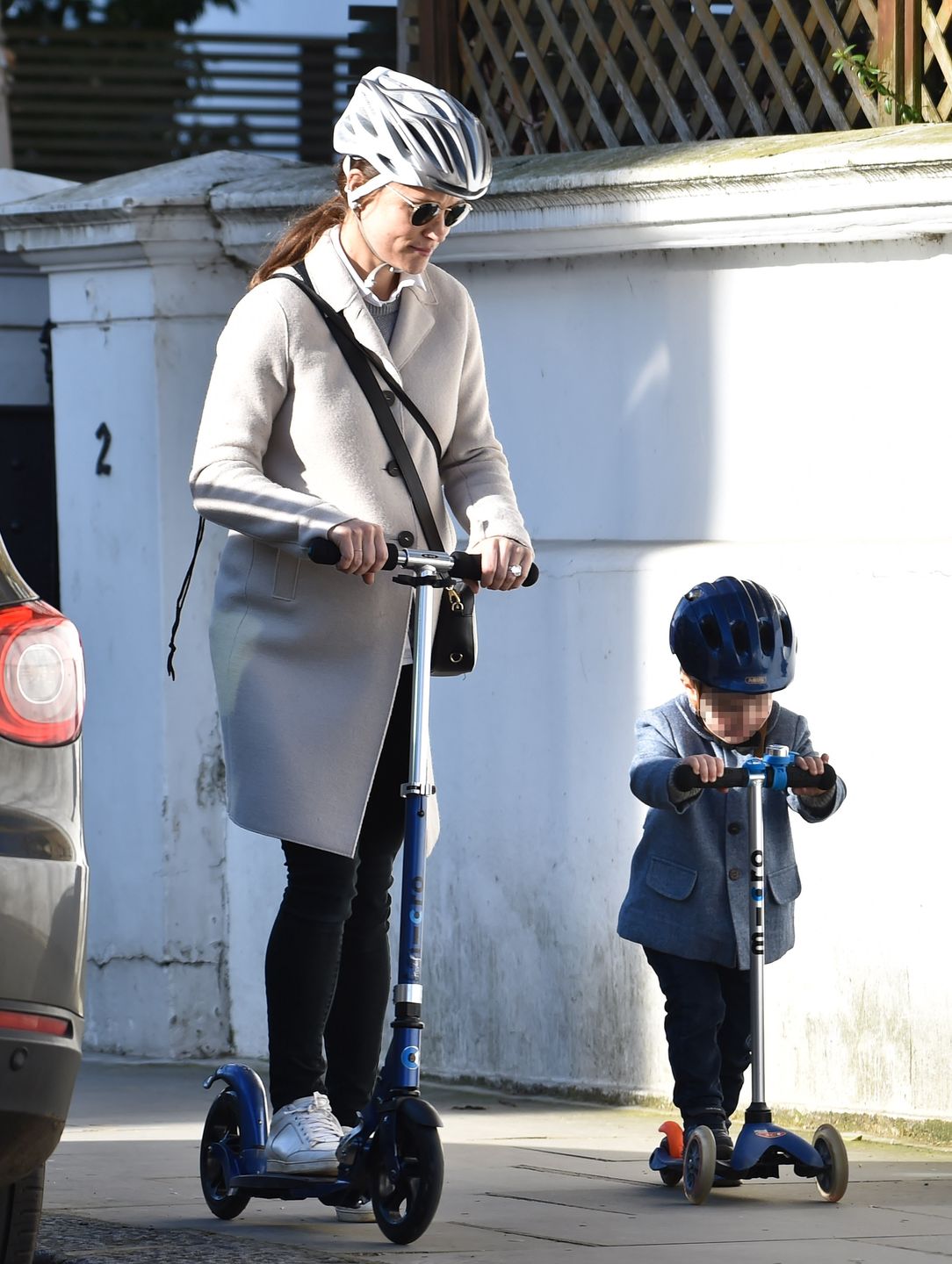 Pippa Middleton na hulajnodze