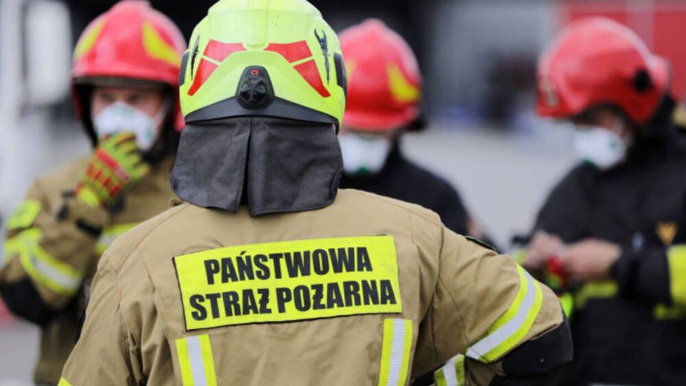 Ewakuacja ponad 330 osób w Krzyżu Wlkp.