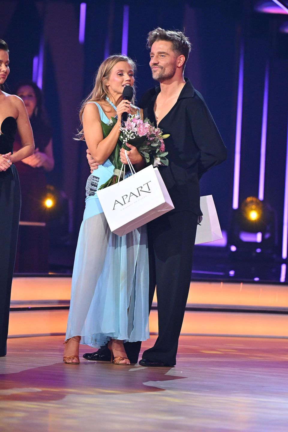 Agnieszka Kaczorowska i Marcin Rogacewicz